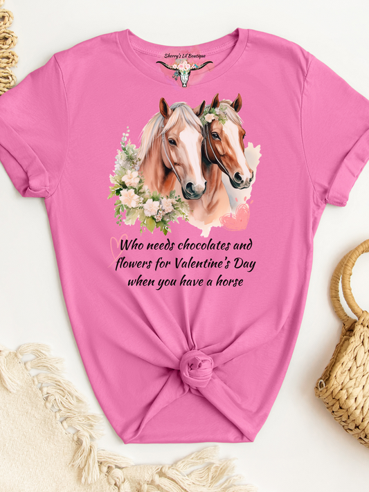 Who Needs Chocolates When You Have A Horse