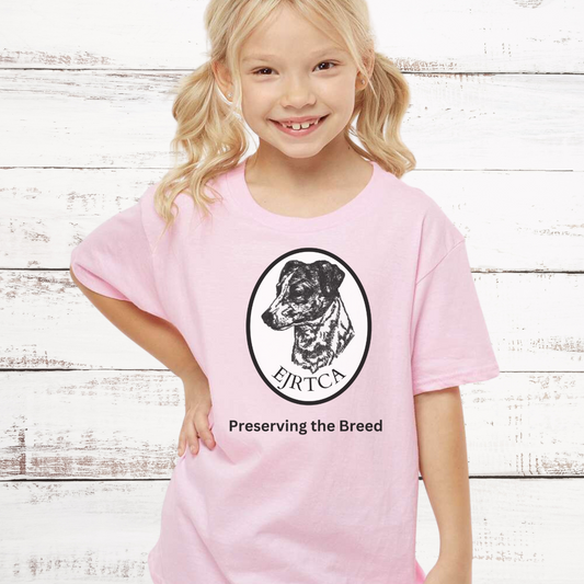 EJRTCA Youth Pink Logo T-Shirt